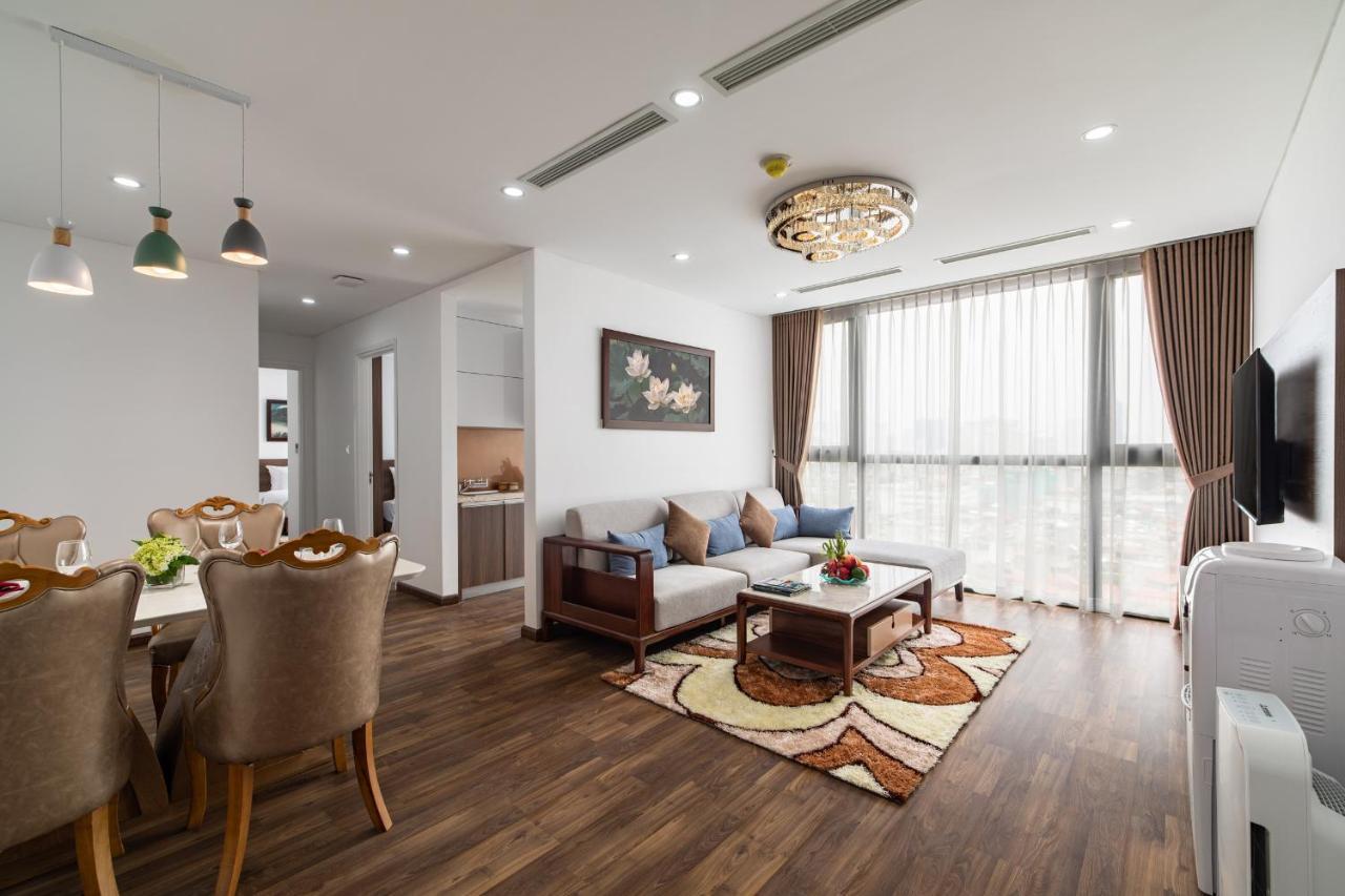 Nesta Grand Hao Nam Apartment Hanoi Bagian luar foto