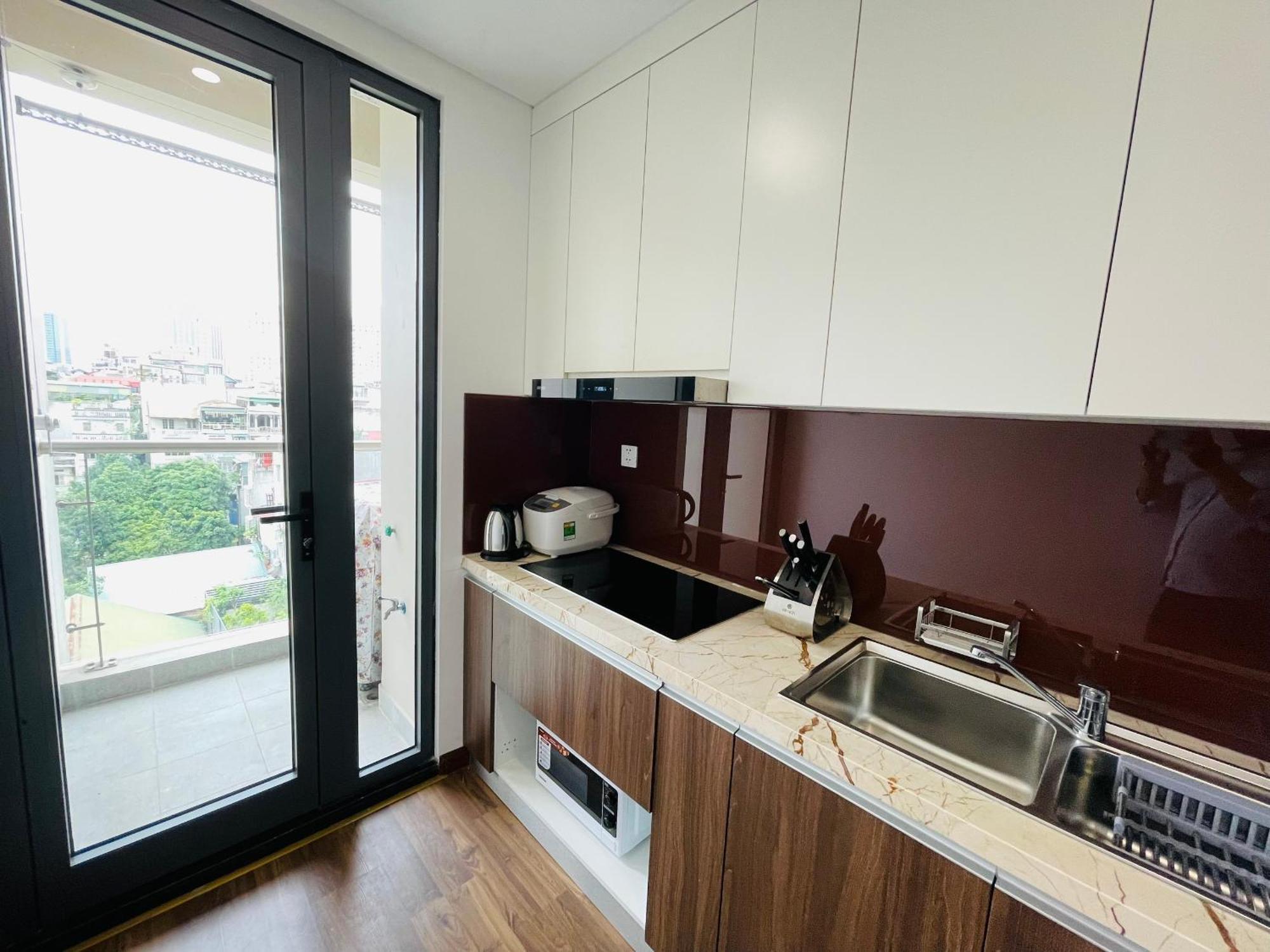 Nesta Grand Hao Nam Apartment Hanoi Bagian luar foto