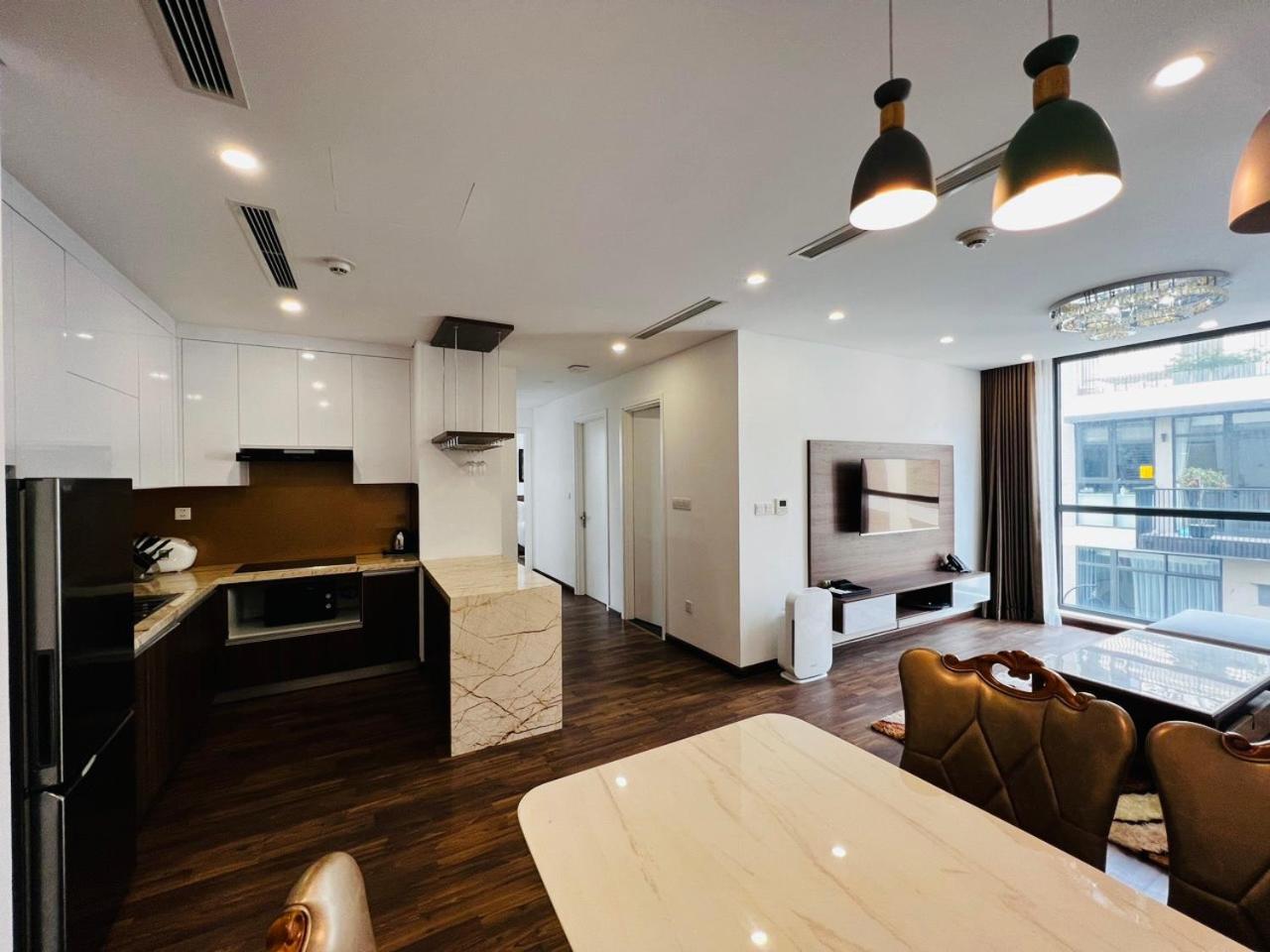 Nesta Grand Hao Nam Apartment Hanoi Bagian luar foto